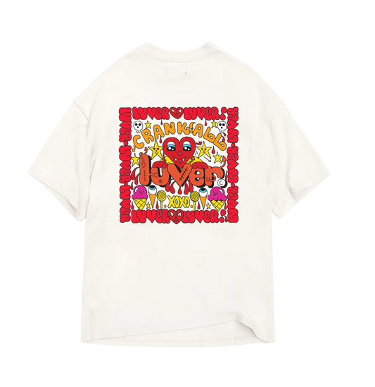 LUVER WHITE TEE - PREORDER
