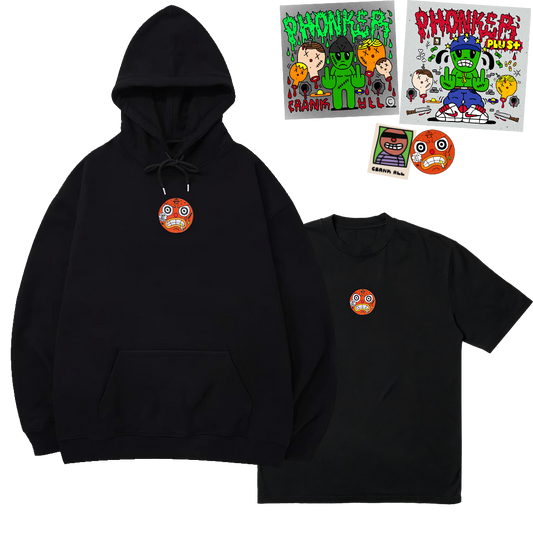 PAKIET TEE + HOODIE PHONKER+ & 2CD