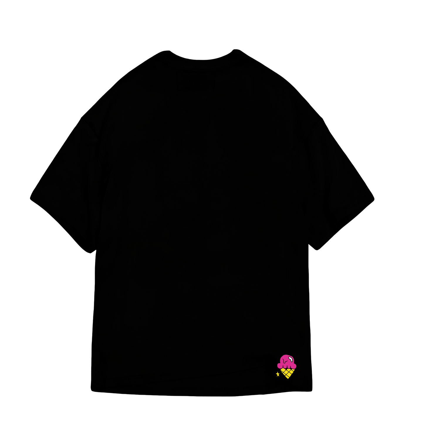 LUVER BLACK TEE - PREORDER