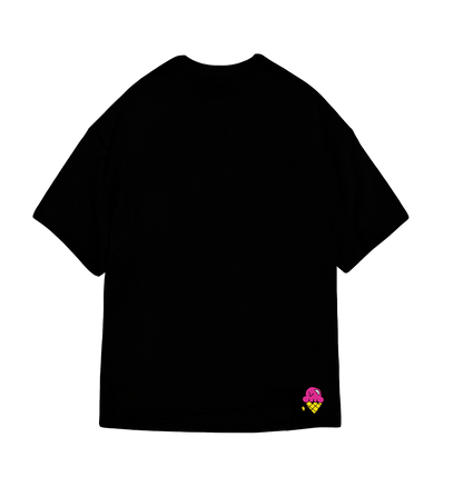 LUVER BLACK TEE - PREORDER